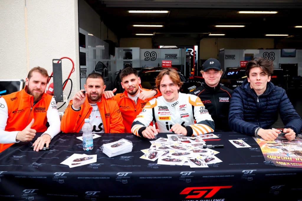 Sebastian Øgaard sluttede femmer i GT World Challenge-premiere.
(Foto: SRO Motorsports Group)